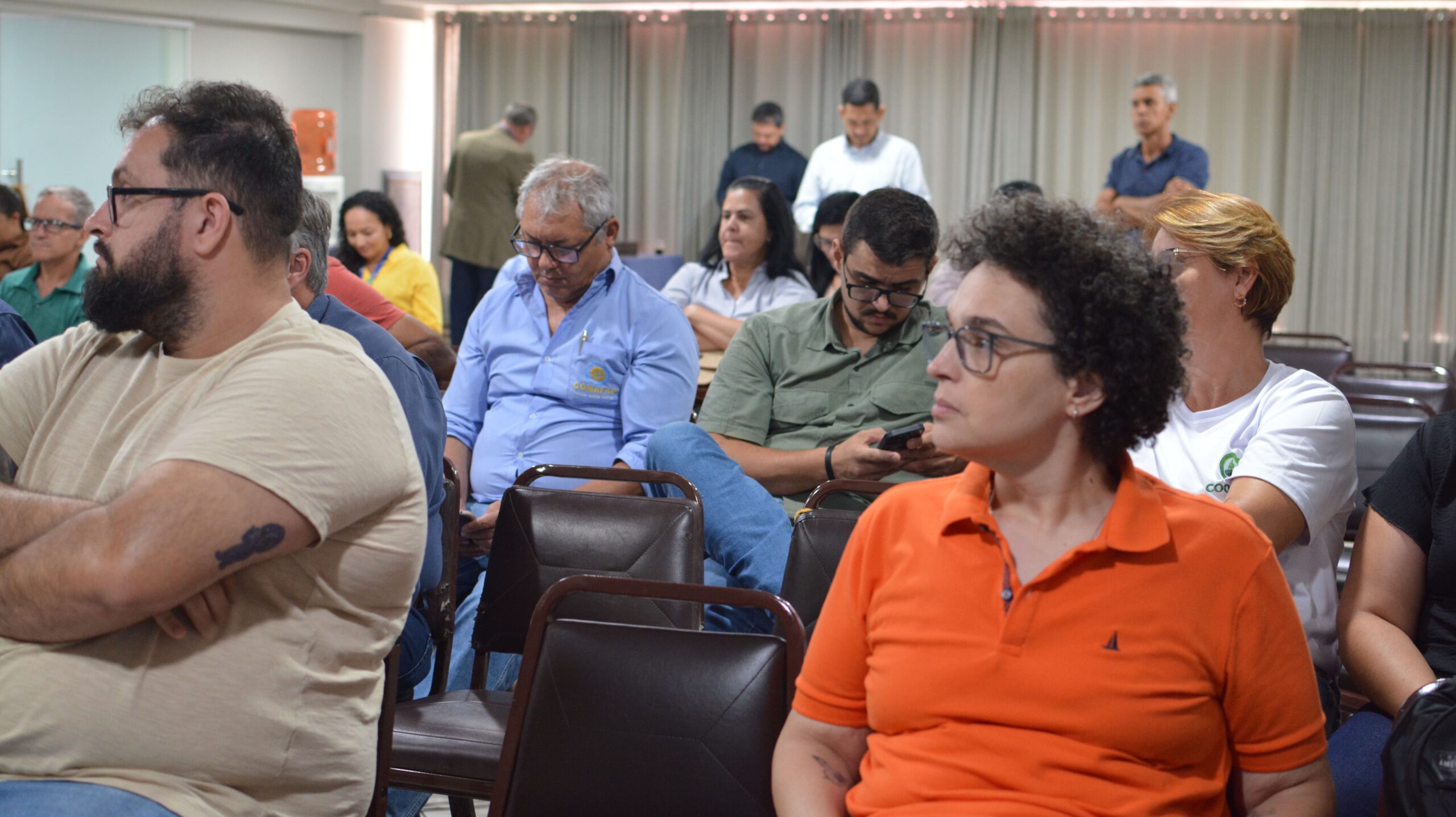 Representantes de cooperativas durante workshop realizado em Goiânia