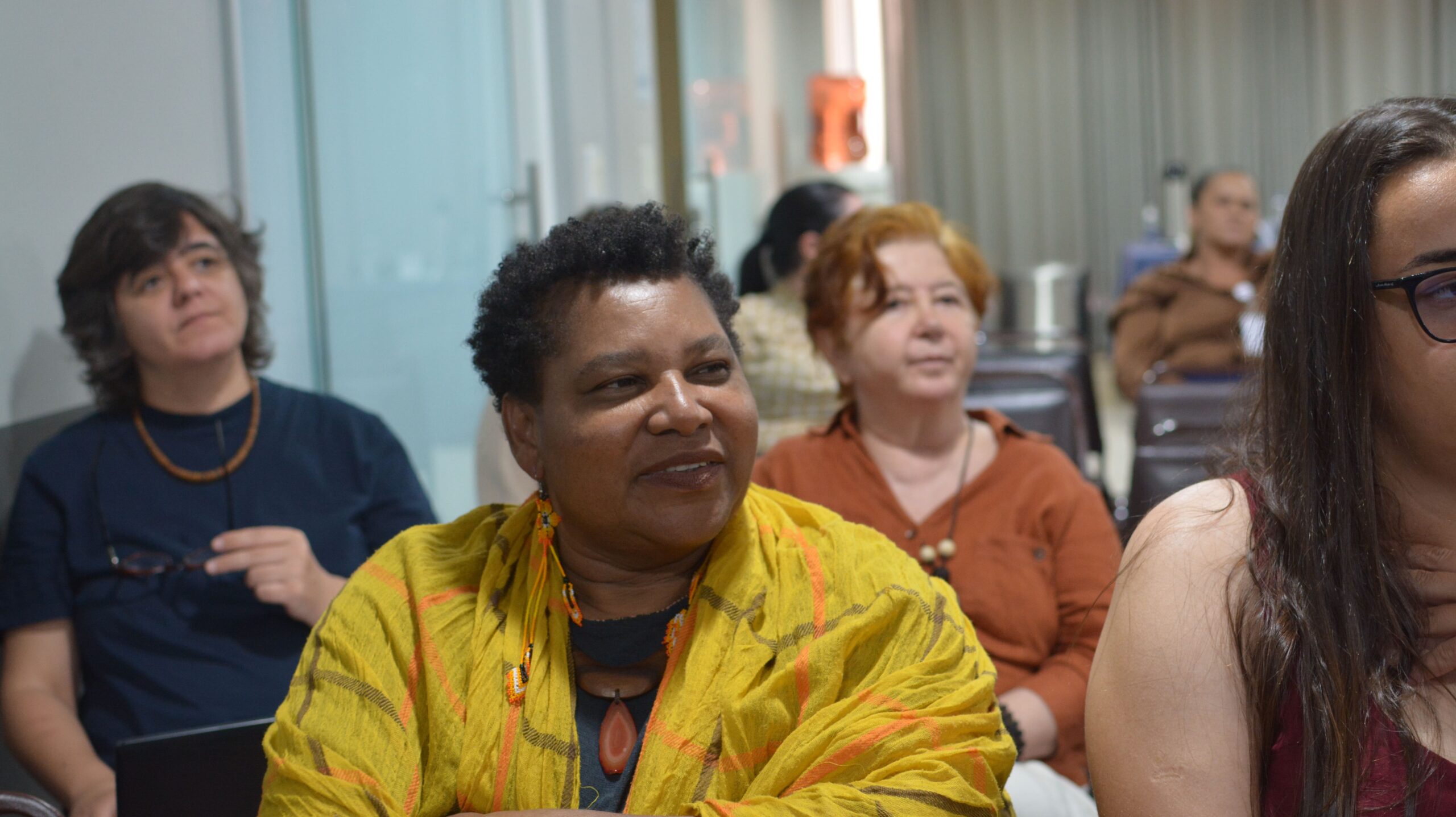 Participantes durante workshop realizado em Goiânia, Goiás